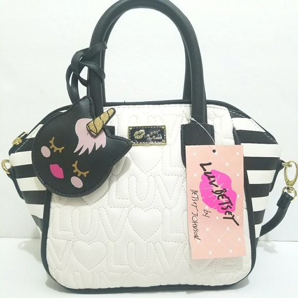 Betsey Johnson Handbags - Betsey Johnson 🦄 Unicorn Mini Satchel Crossbody